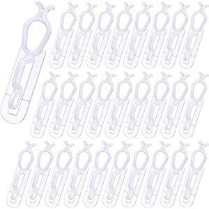 100 Packs Christmas Light Clip for C7/ C9 Base, Mini Lights, Shingle and Gutter